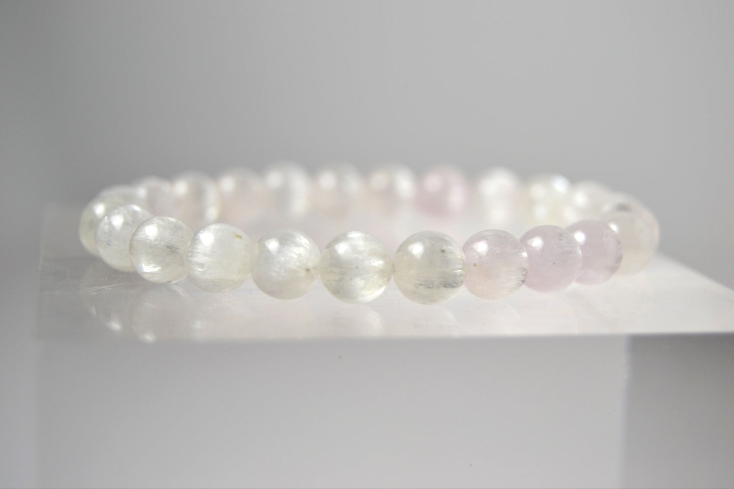 White Kunzite Bracelets