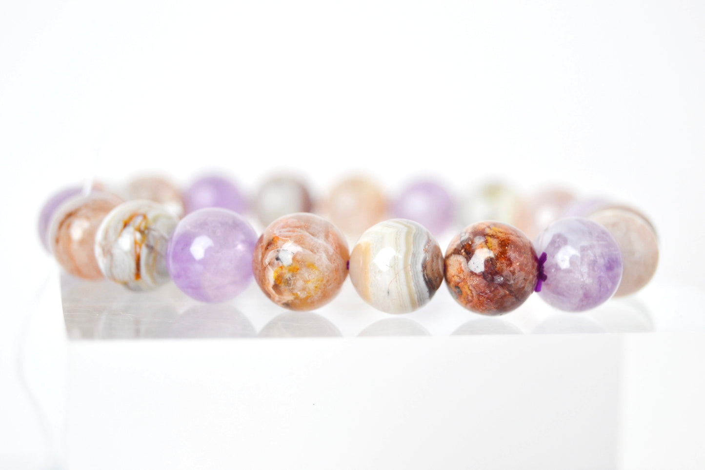 Mexican Lace Agate Bracelet