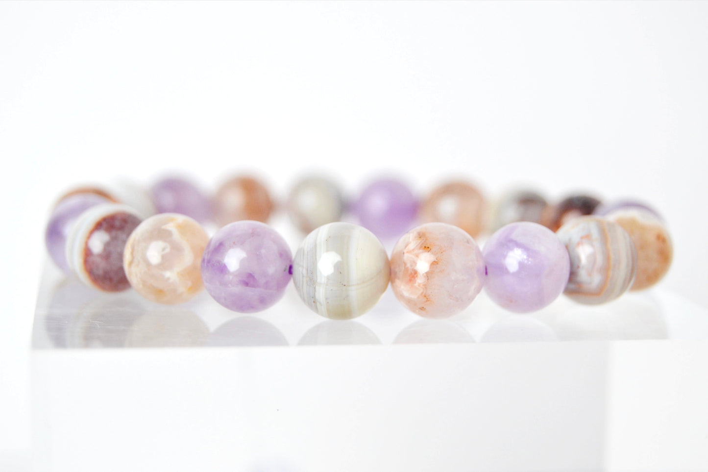 Mexican Lace Agate Bracelet