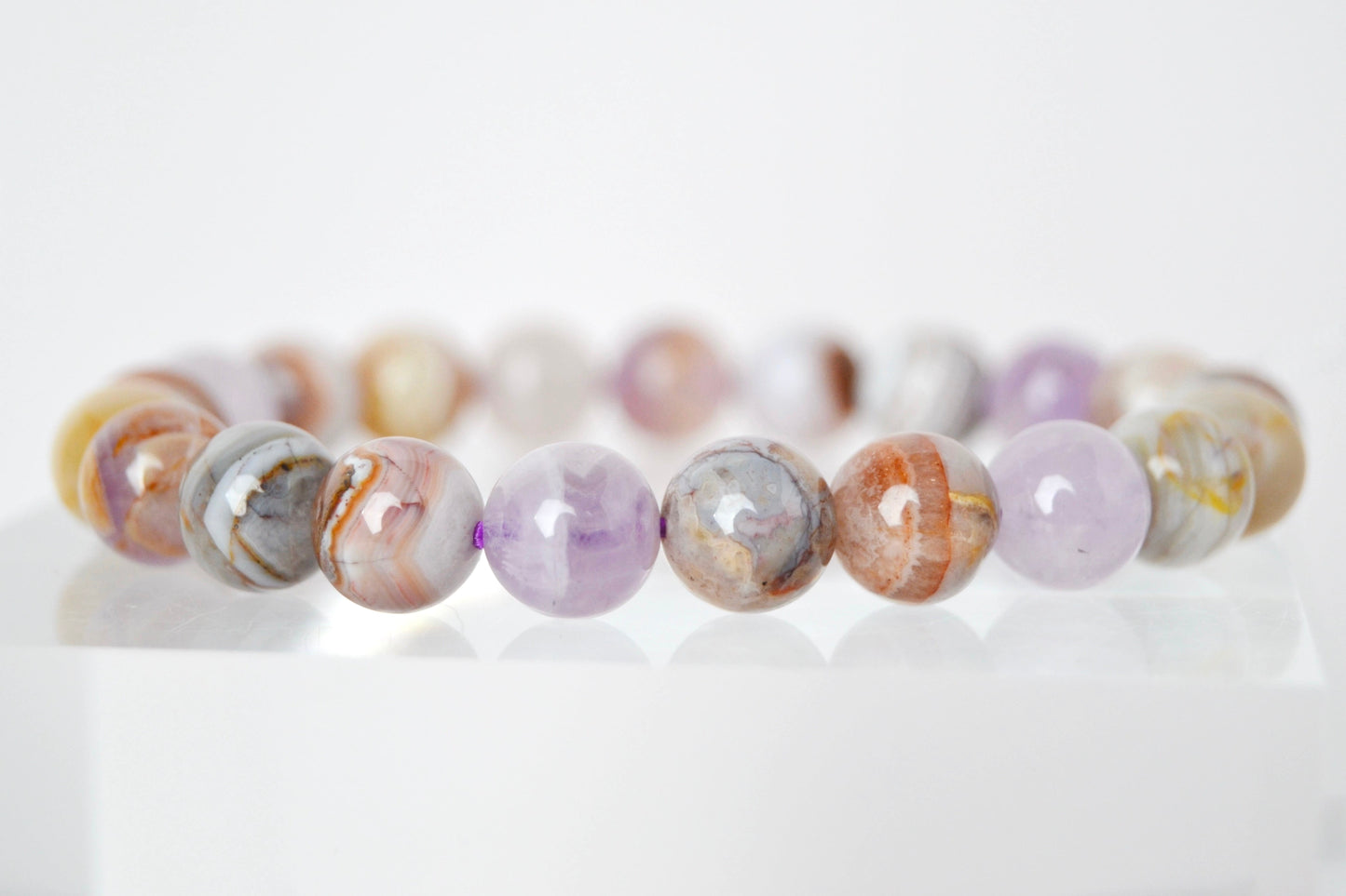 Mexican Lace Agate Bracelet