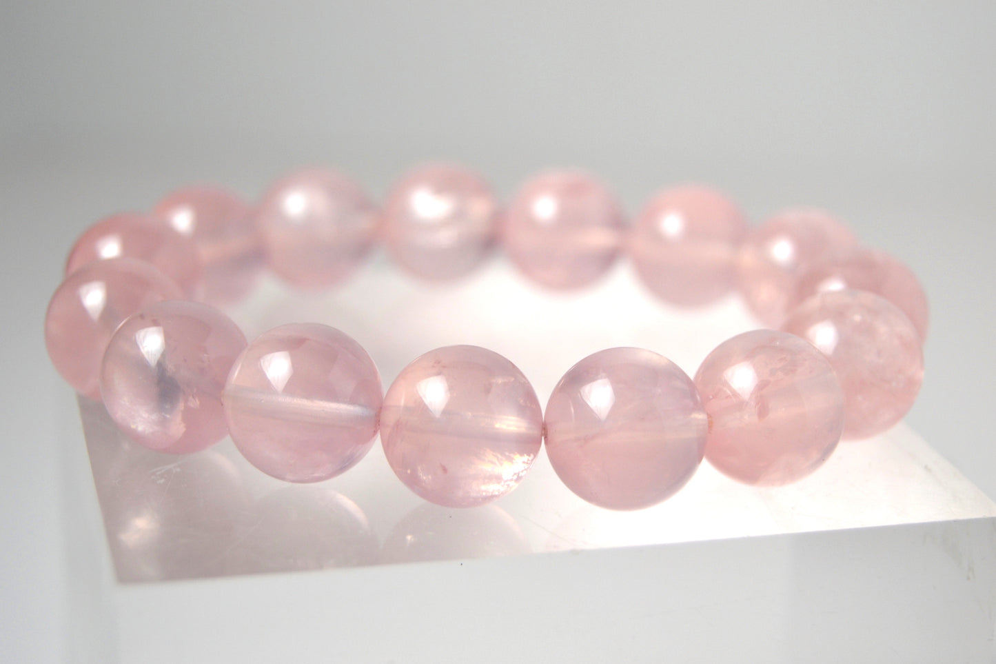 HQ Star Rose Quartz Bracelet