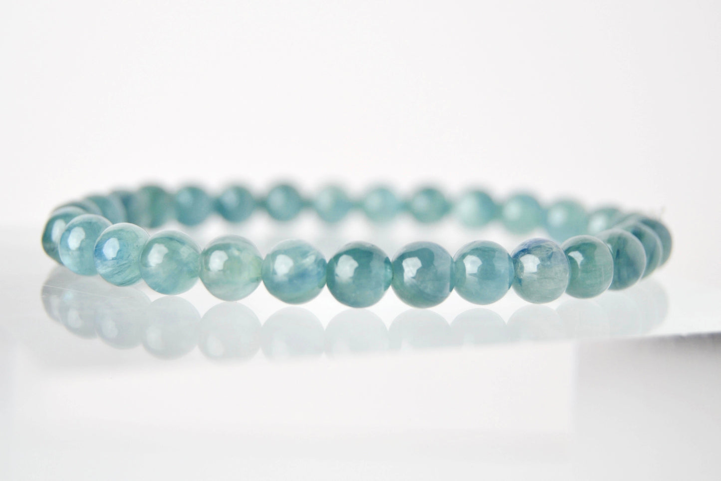 Blue Green Kyanite Bracelet