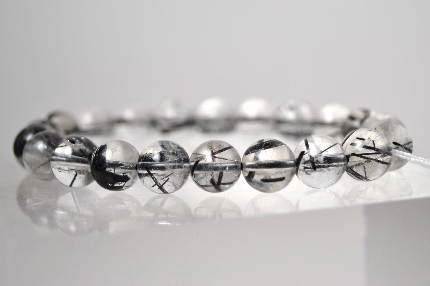 Tourmalinated Quartz Bracelet