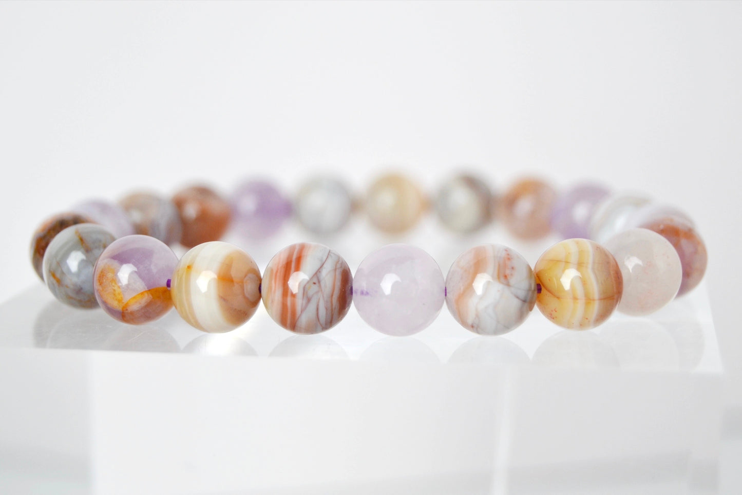 Mexican Lace Agate Bracelet