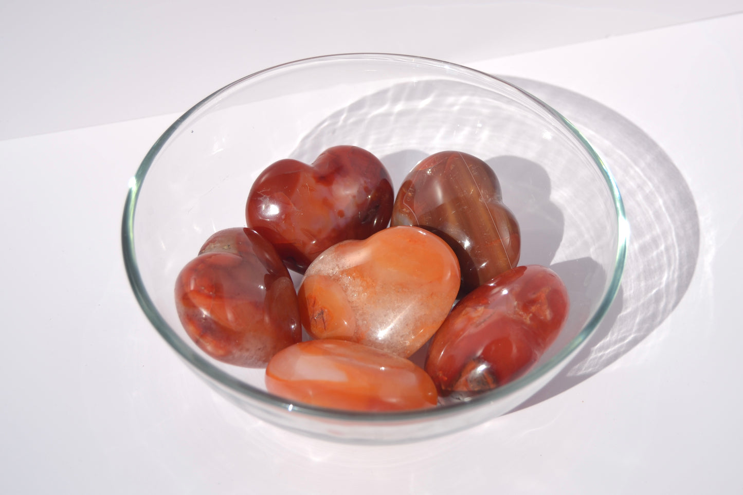 Carnelian Hearts (Medium)