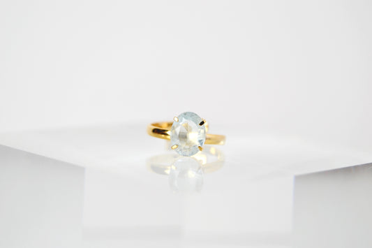 Aquamarine Ring