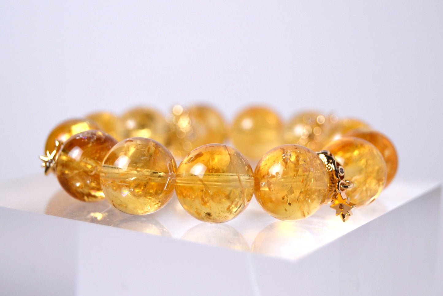 Citrine Liquid Gold Bracelet