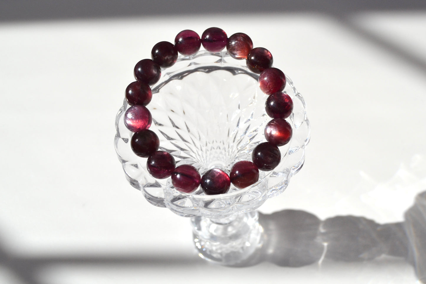 HQ Burgundy Lepidolite Bracelet