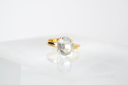 Aquamarine Ring