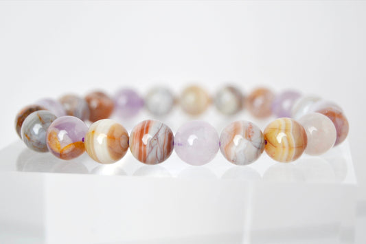 Mexican Lace Agate Bracelet